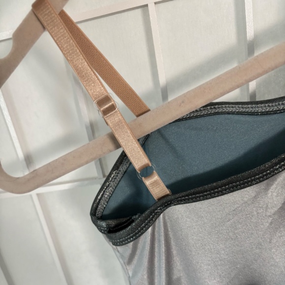 Custom Gray Sleeveless Figure Skating Dress - EUC, Size 7-8 Years - Picture 6 of 6